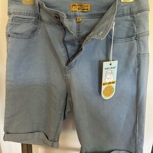 Wax Jean Sky Blue Denim Pants